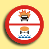 Zakaz wjazdu pojazdów z materiałami wybuchowymi lub zapalnymi oraz materiałami mogącymi skazić wodę