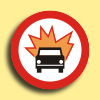 Zakaz wjazdu pojazdów z materiałami wybuchowymi lub łatwo zapalnymi
