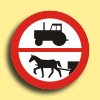 Zakaz wjazdu ciągników rolniczych i pojazdów zaprzęgowych